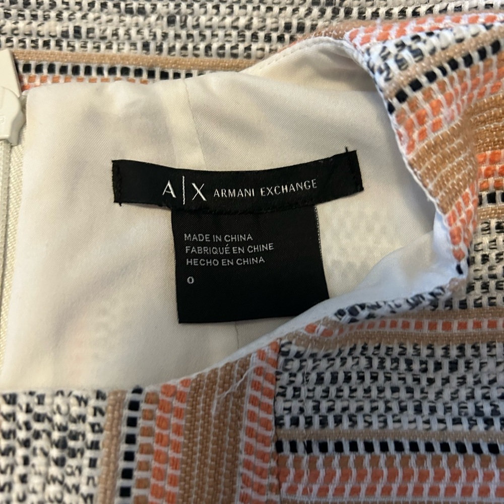 Armani Exchange mini dress. Size: 0 - Picture 4 of 6